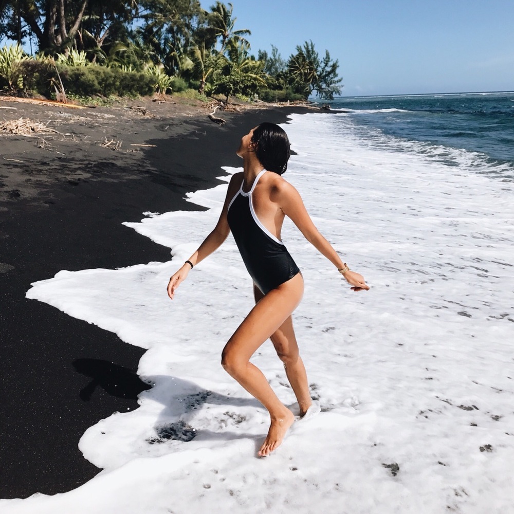 One piece swimsuit